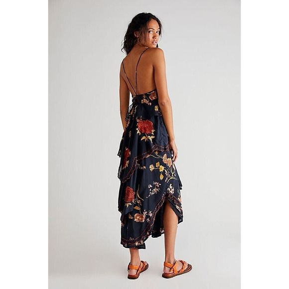 Free People Audrey Embroidered Maxi Dress - Picture 2 of 7